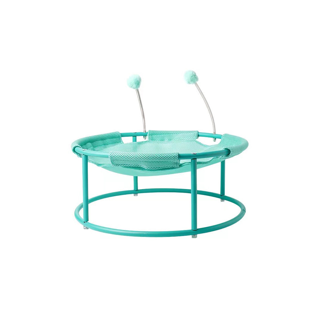 KFX-2676541 Universal Cat Nest with Moisture-Proof Base and Easy Disassembly, Stainless Steel Frame, Available in Multiple Colors