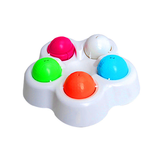 KFX-2676669 Interactive Slow Feed Bowl for Pets - Durable PP Material for Engaging Mealtime