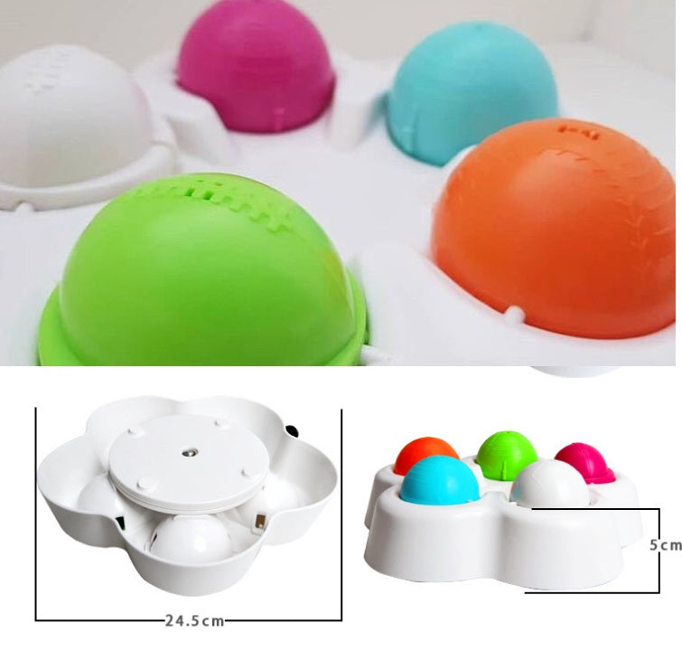 KFX-2676669 Interactive Slow Feed Bowl for Pets - Durable PP Material for Engaging Mealtime