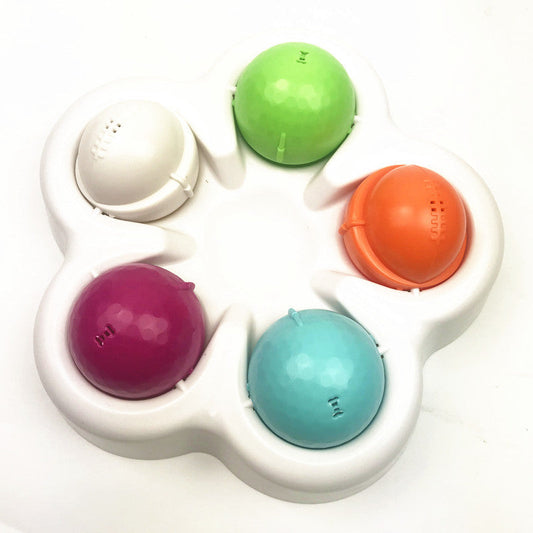 KFX-2676669 Interactive Slow Feed Bowl for Pets - Durable PP Material for Engaging Mealtime