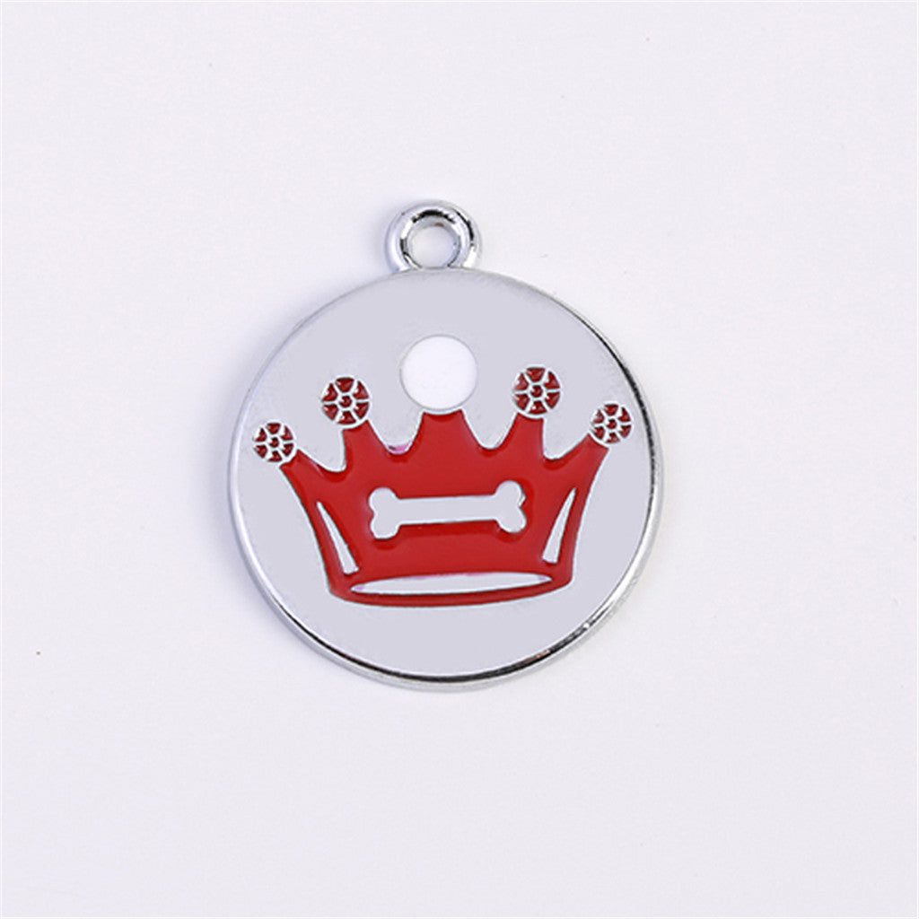 KFX-2679101 Anti-Lost Pet ID Card Tag - Durable Zinc Alloy for General Use