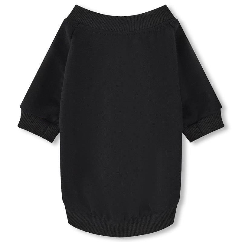 KFX-2681533 Sparkling Pullover Sweater for Pet Dogs - Cozy Cotton Clothing in Multiple Colors