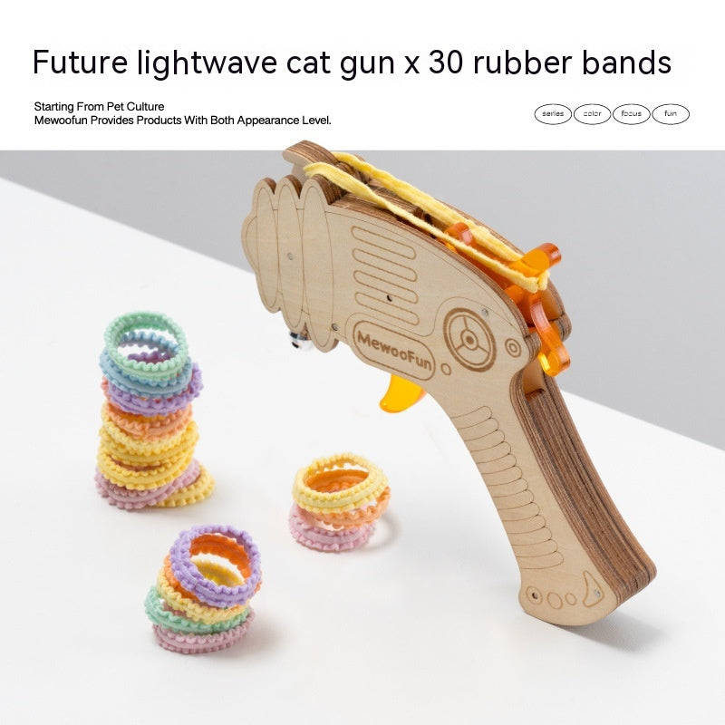 KFX-2683069 Interactive Cat Toy for Boredom Relief - Pine, Acrylic & Cashmere Design