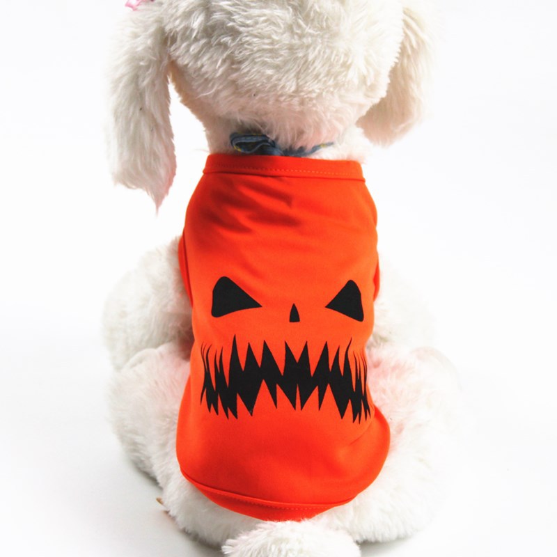 KFX-2686397 Cozy Pumpkin-Themed Costume for Cats and Small to Medium Dogs
