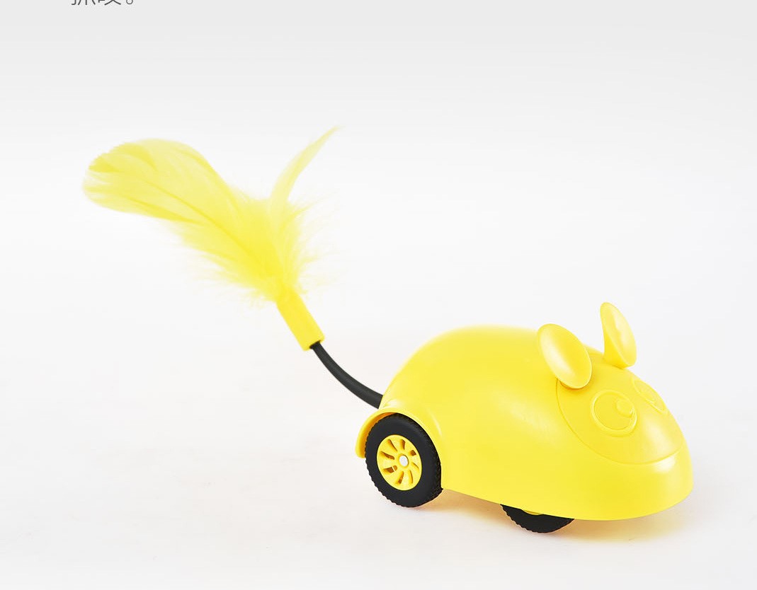 KFX-2687037 Remote Control Food Leaking Car with Fun Toy Mouse - Electric Toy for Kids