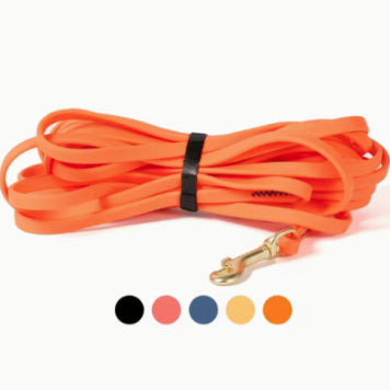 KFX-2687677 Thickened 1cm Pet Training Dog Leash with Flexible Skin Texture - Available in Multiple Colors