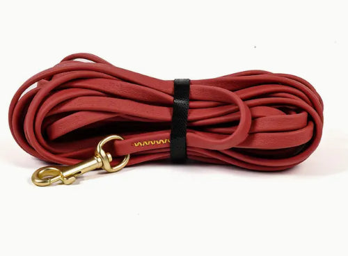 KFX-2687677 Thickened 1cm Pet Training Dog Leash with Flexible Skin Texture - Available in Multiple Colors