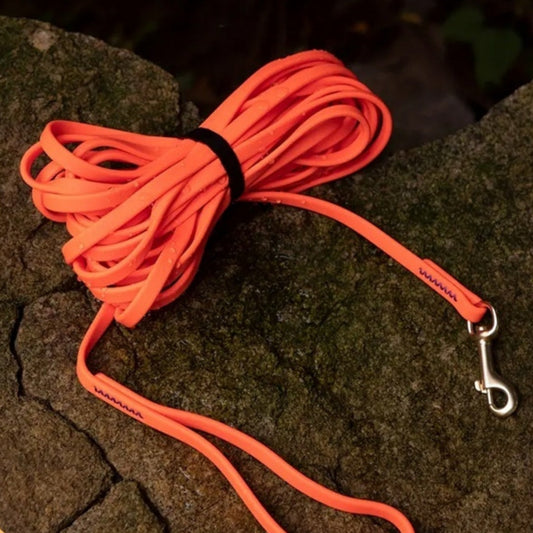 KFX-2687677 Thickened 1cm Pet Training Dog Leash with Flexible Skin Texture - Available in Multiple Colors