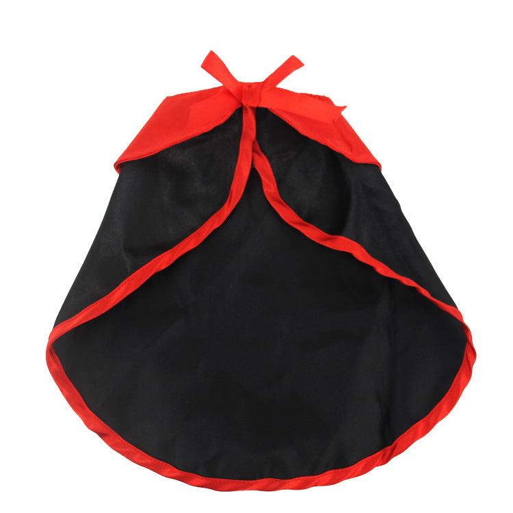 KFX-2689597 Cozy Fleece Pet Cloak for Halloween – Warm and Comfortable Design