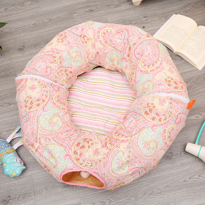 KFX-2692029 Cozy Pet Sleeping Bag for Cats – Multi-Season Styles with Soft PP Cotton Lining