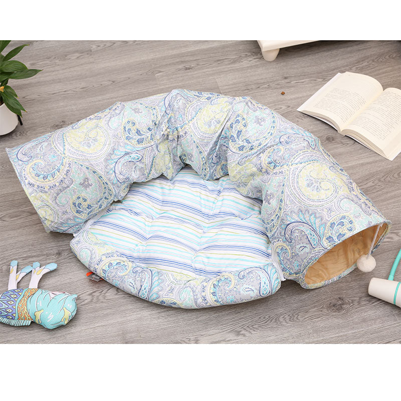 KFX-2692029 Cozy Pet Sleeping Bag for Cats – Multi-Season Styles with Soft PP Cotton Lining