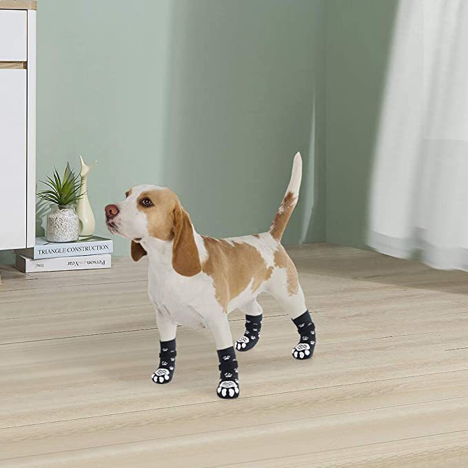 KFX-2694589 Dog Socks Booties - Anti-Slip Mute for Medium to Large Dogs