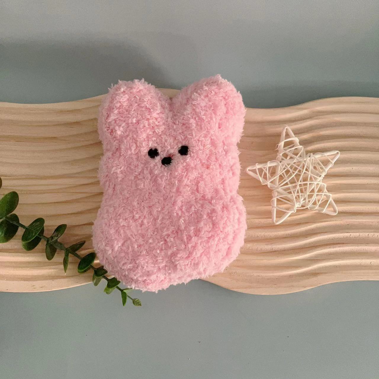 KFX-2697405 Easter Bunny Plush Doll Pet Toy for Dogs and Cats - 15cm Soft Plush in Various Colors