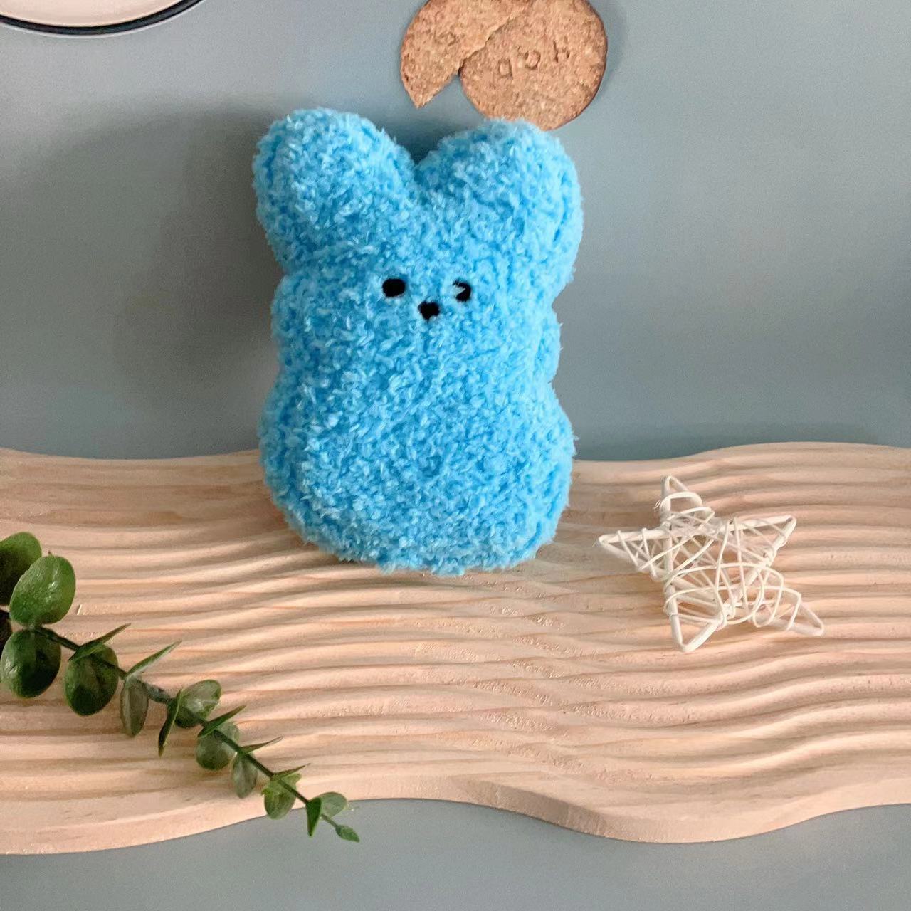 KFX-2697405 Easter Bunny Plush Doll Pet Toy for Dogs and Cats - 15cm Soft Plush in Various Colors