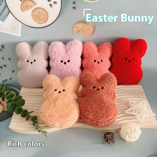 KFX-2697405 Easter Bunny Plush Doll Pet Toy for Dogs and Cats - 15cm Soft Plush in Various Colors