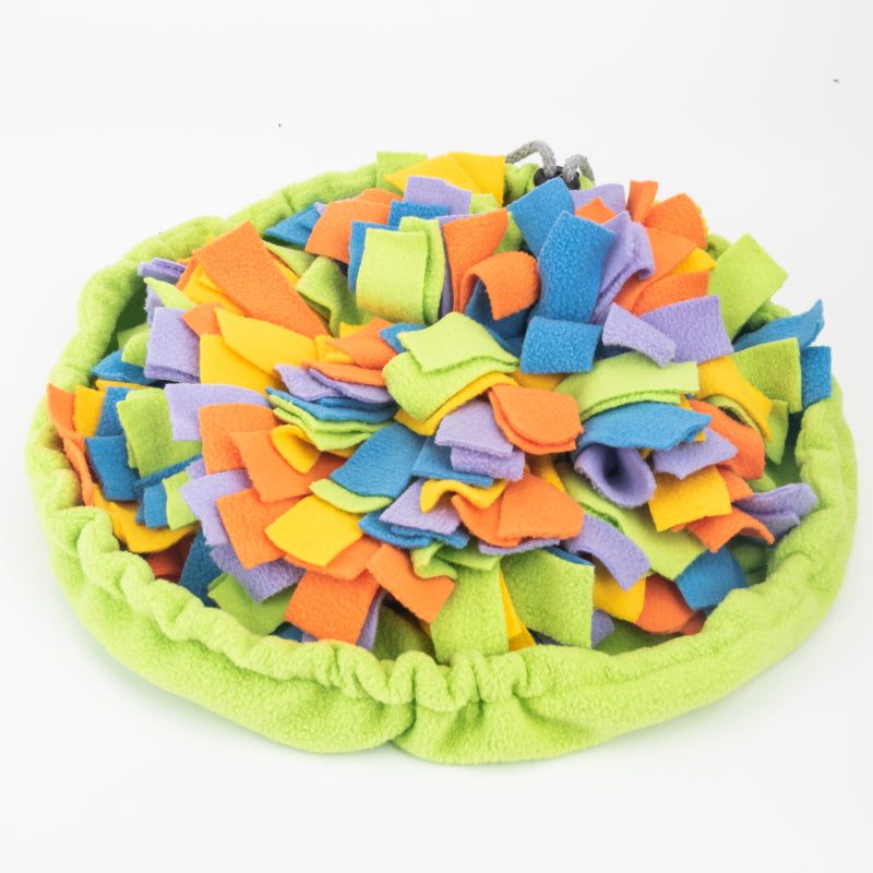 KFX-2700989 Interactive Pet Snuffle Mat for Dogs and Cats - Encourages Natural Foraging Skills and Reduces Boredom - Travel and Indoor/Outdoor Use