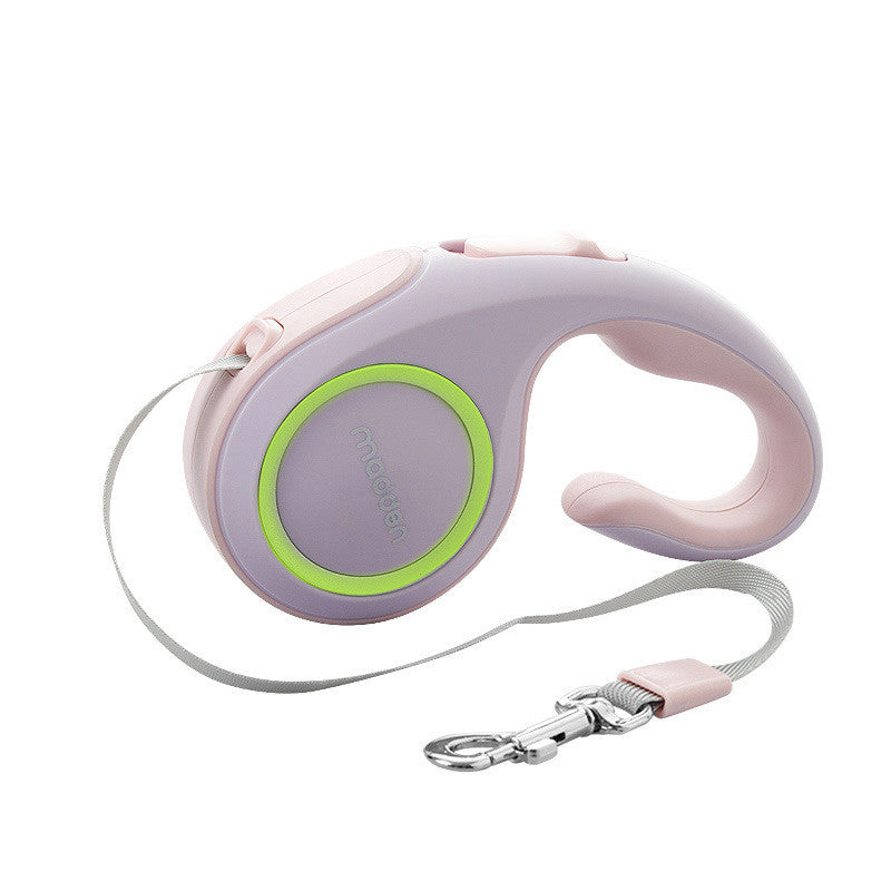 KFX-2703293 Automatic Retractable Leash for Dogs – 3M Telescopic, Durable ABS Handle, Non-Slip Rubber Grip