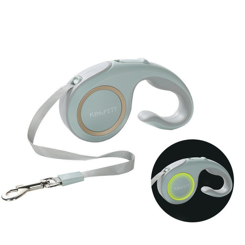 KFX-2703293 Automatic Retractable Leash for Dogs – 3M Telescopic, Durable ABS Handle, Non-Slip Rubber Grip