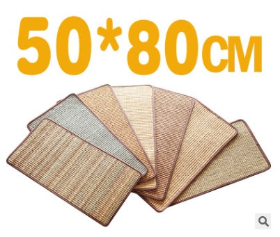 KFX-2705341 Sisal Cat Scratch Pad - Durable Anti-Scratch Furniture Protector in Random Colors
