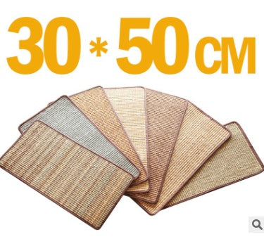 KFX-2705341 Sisal Cat Scratch Pad - Durable Anti-Scratch Furniture Protector in Random Colors
