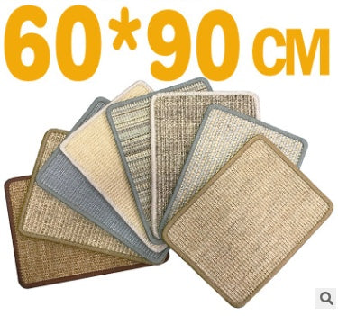 KFX-2705341 Sisal Cat Scratch Pad - Durable Anti-Scratch Furniture Protector in Random Colors