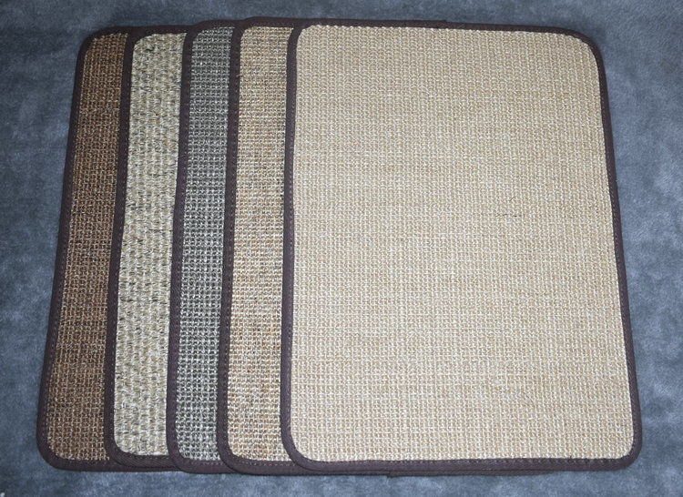 KFX-2705341 Sisal Cat Scratch Pad - Durable Anti-Scratch Furniture Protector in Random Colors