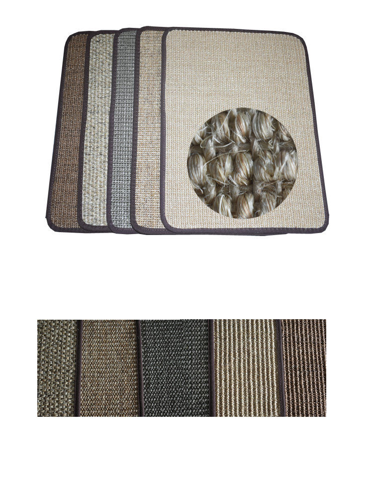 KFX-2705341 Sisal Cat Scratch Pad - Durable Anti-Scratch Furniture Protector in Random Colors