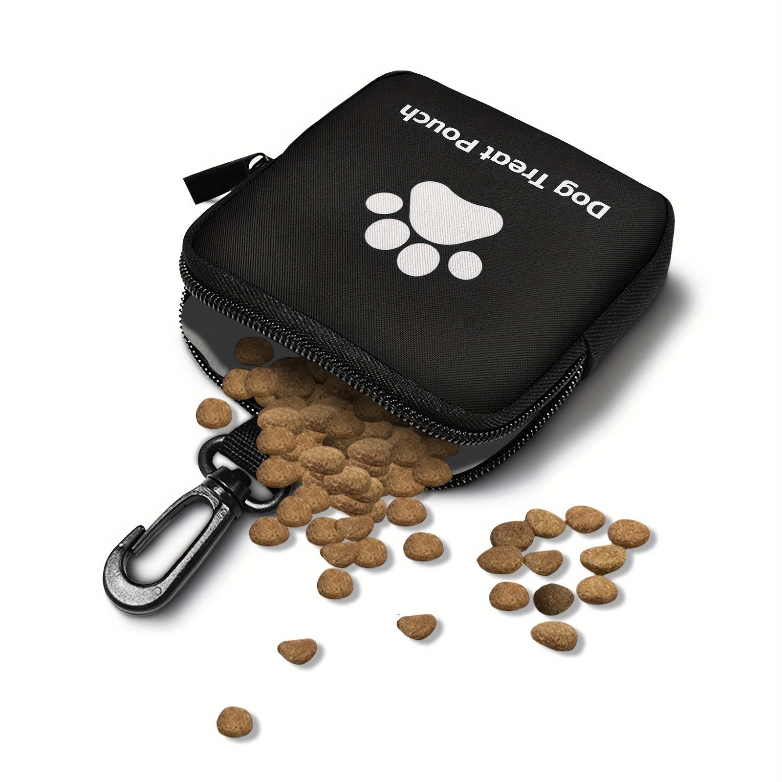 KFX-2705725 Portable Oxford Pet Snack Pack with Zipper Closure - Available in Red, Black, Purple, and Blue