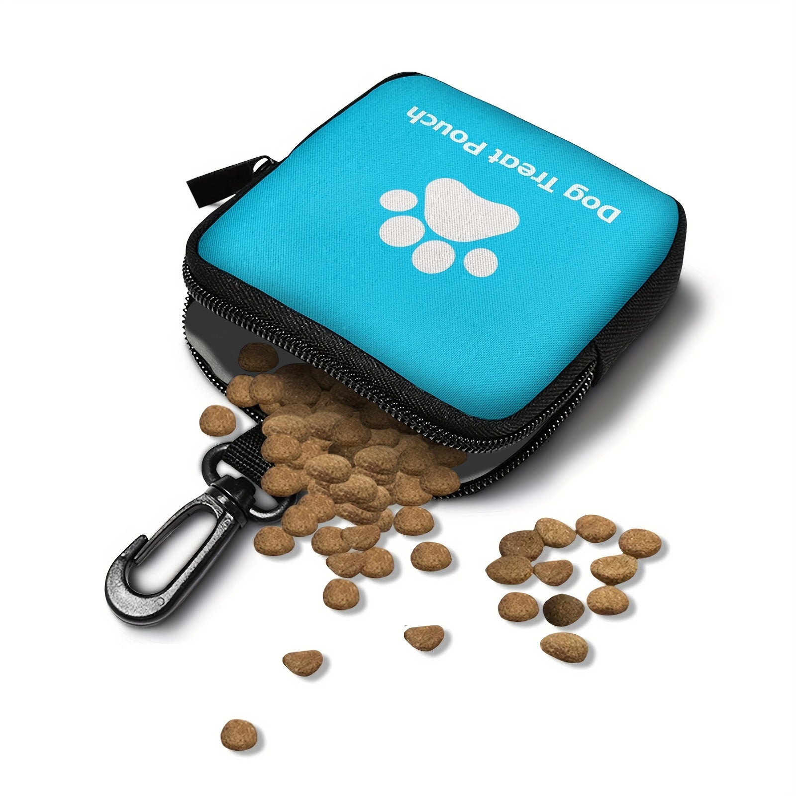 KFX-2705725 Portable Oxford Pet Snack Pack with Zipper Closure - Available in Red, Black, Purple, and Blue