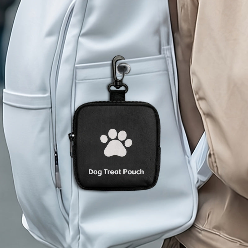 KFX-2705725 Portable Oxford Pet Snack Pack with Zipper Closure - Available in Red, Black, Purple, and Blue