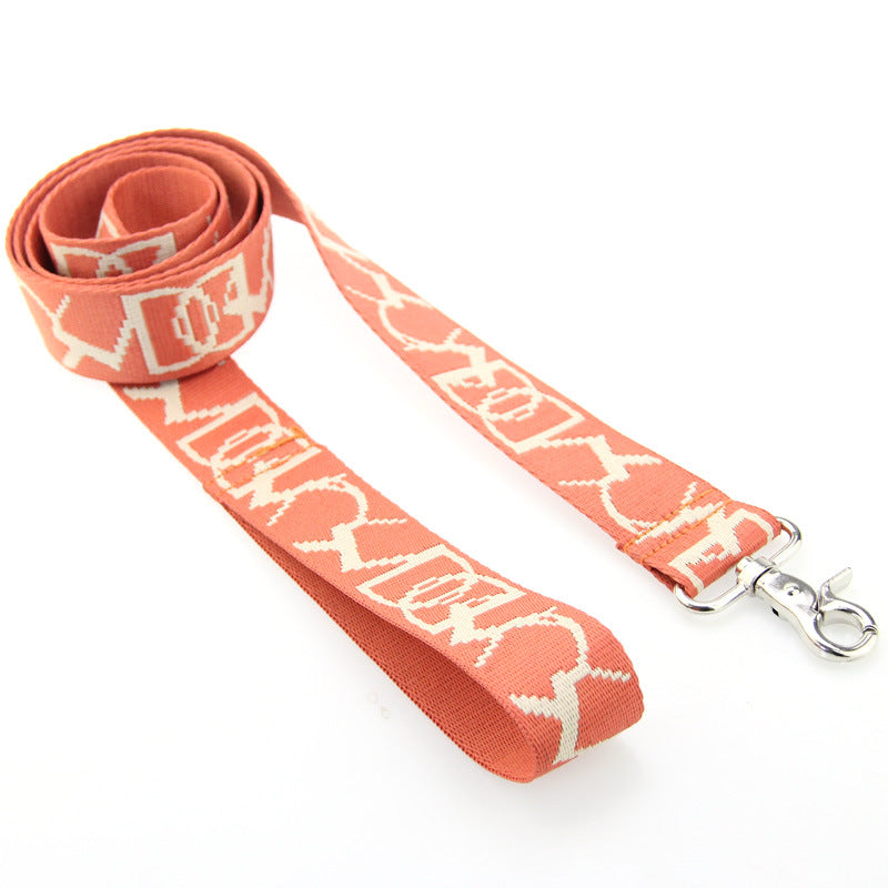 KFX-2708541 Adjustable Nylon Vest-style Collar and Chest Strap Set for Small to Medium Dogs