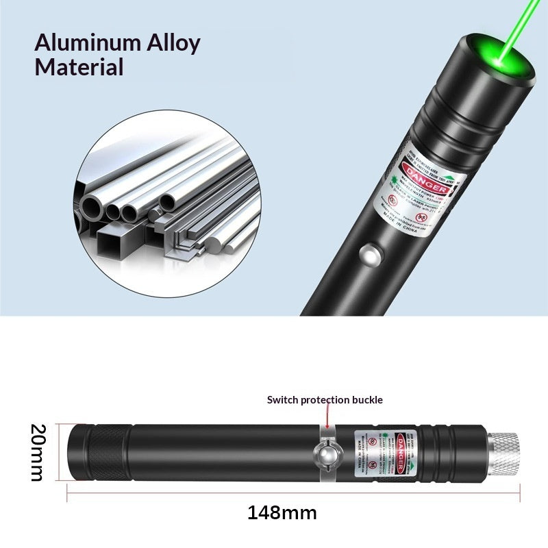 KFX-2710077 Rechargeable Infrared Laser Pointer with Four-Pattern Starry-Sky Head for Cats