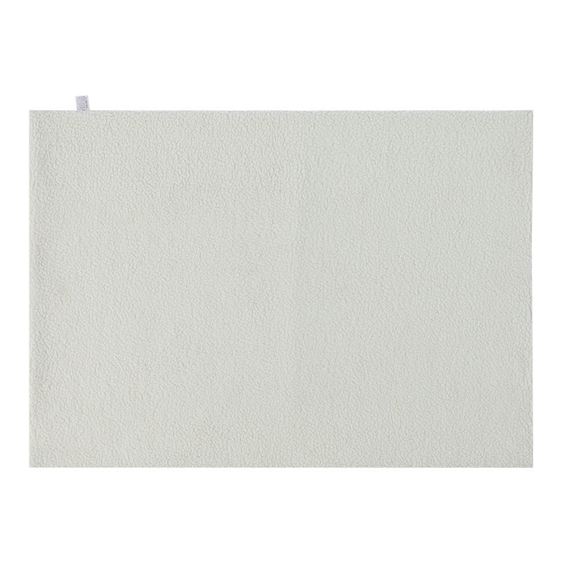 KFX-2711101 Cozy Plush Self-Heating Dog Blanket in Yellow, Milky White, and Gray - Available in Various Sizes