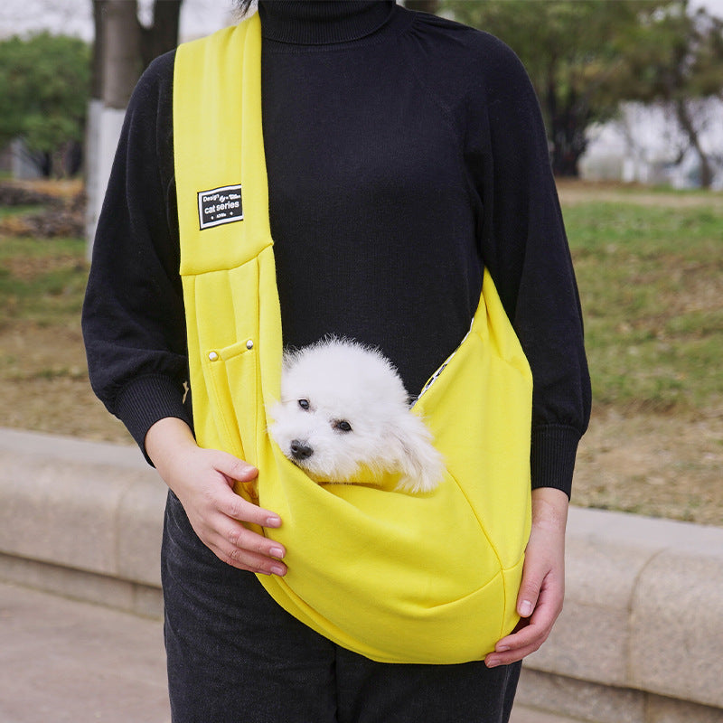 KFX-2711485 Crossbody Shoulder Bag for Pets with Mobile Phone Pocket - Available in Multiple Colors