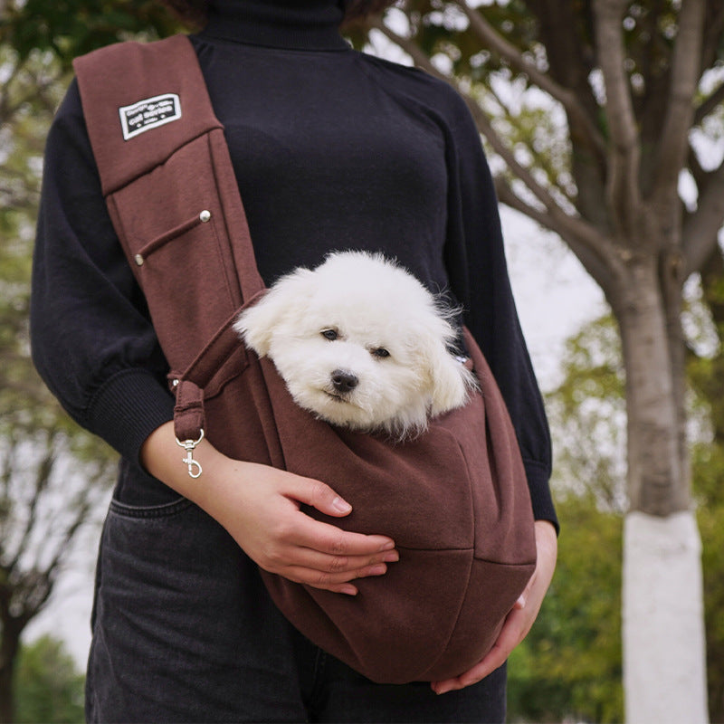KFX-2711485 Crossbody Shoulder Bag for Pets with Mobile Phone Pocket - Available in Multiple Colors