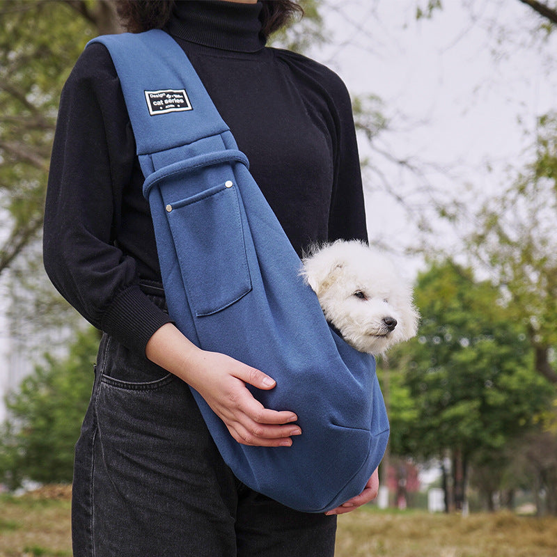 KFX-2711485 Crossbody Shoulder Bag for Pets with Mobile Phone Pocket - Available in Multiple Colors