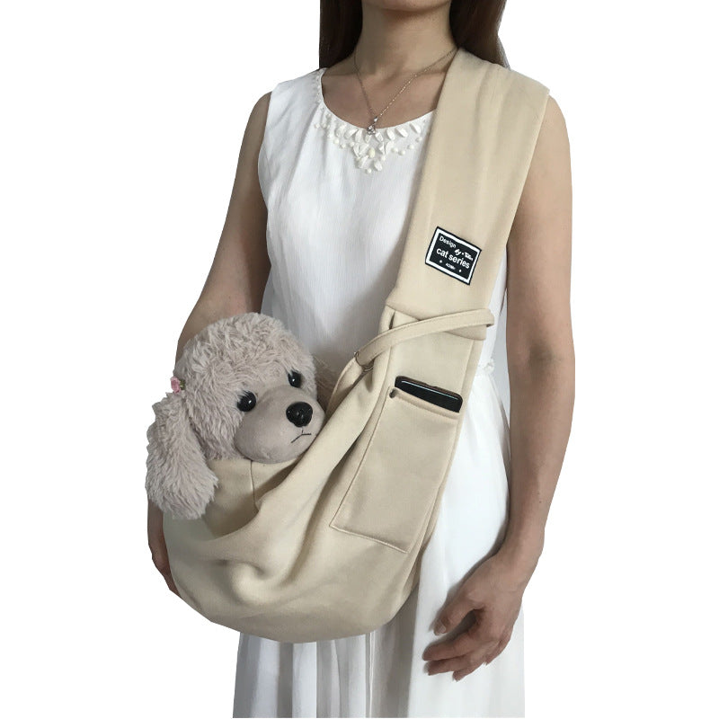 KFX-2711485 Crossbody Shoulder Bag for Pets with Mobile Phone Pocket - Available in Multiple Colors