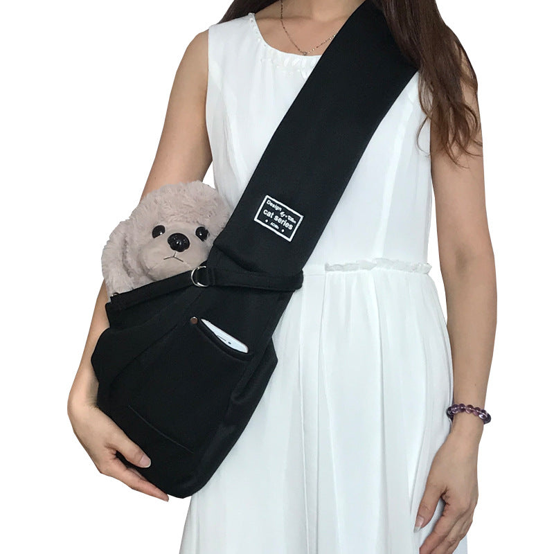 KFX-2711485 Crossbody Shoulder Bag for Pets with Mobile Phone Pocket - Available in Multiple Colors