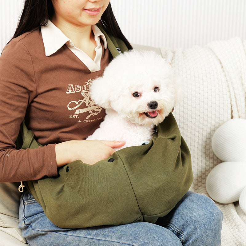 KFX-2711485 Crossbody Shoulder Bag for Pets with Mobile Phone Pocket - Available in Multiple Colors