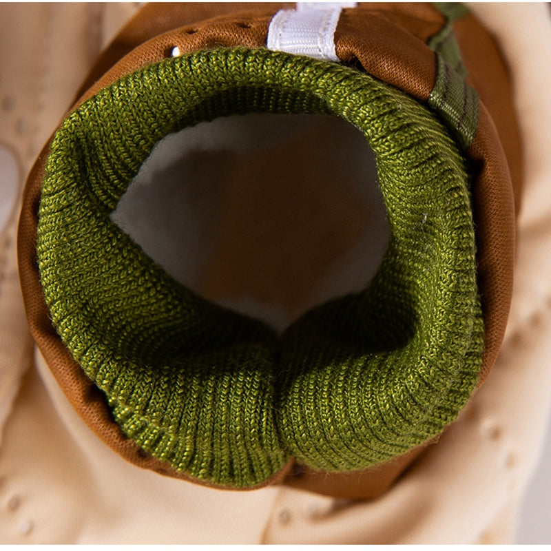 KFX-2713789 Cozy Quilted Cotton Dog Jumpsuit with Leash Ring and Pockets for Autumn and Winter