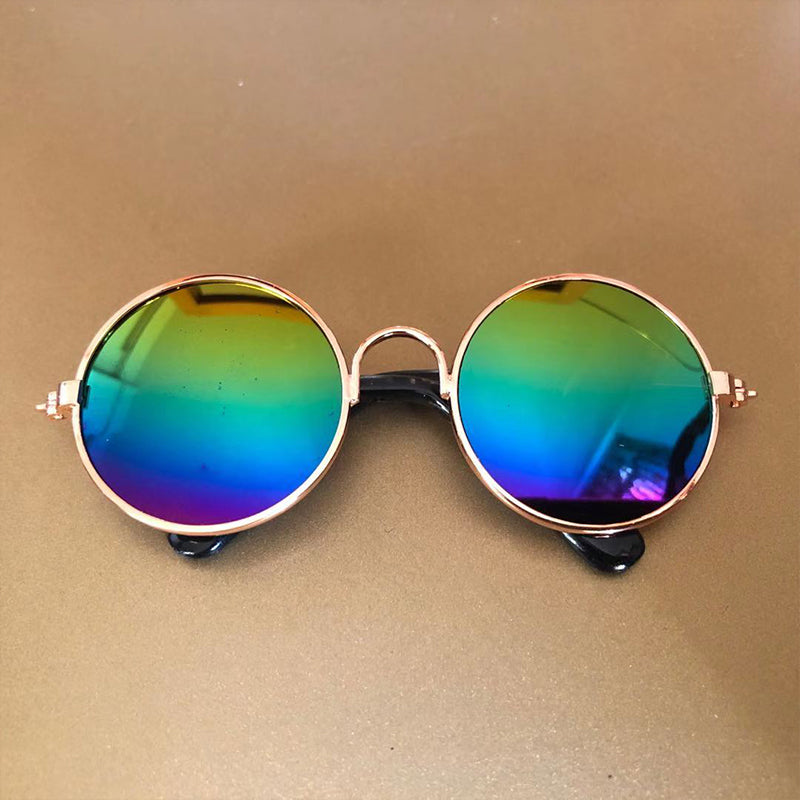 KFX-2716605 Medium Size Dog and Cat Sunglasses - Lightweight Plastic, Stylish Pet Accessory