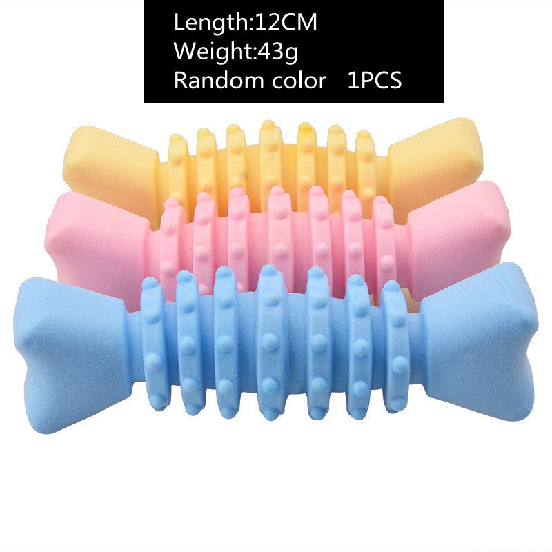 KFX-2719805 Interactive Rubber Chewing Toy for Pets - Durable TPR Design, 8cm