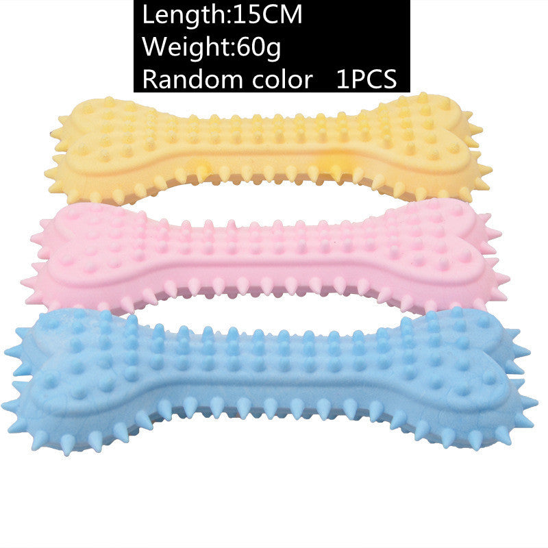 KFX-2719805 Interactive Rubber Chewing Toy for Pets - Durable TPR Design, 8cm