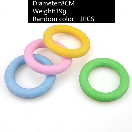 KFX-2719805 Interactive Rubber Chewing Toy for Pets - Durable TPR Design, 8cm