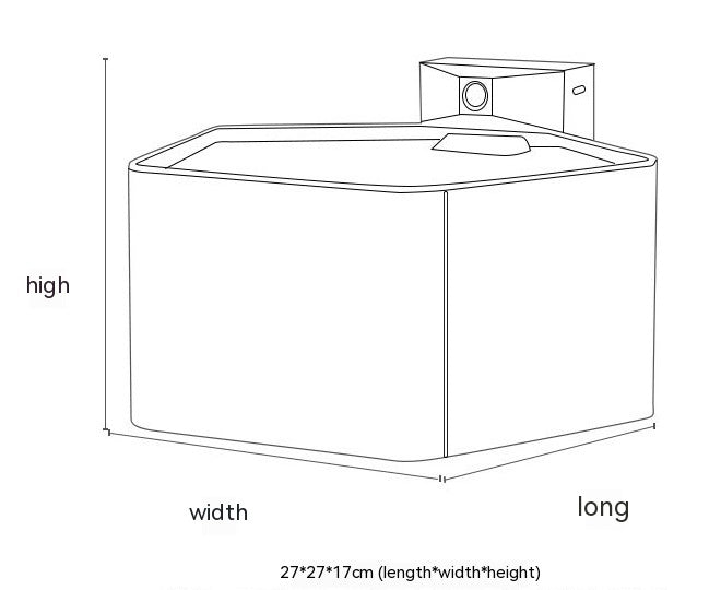KFX-2720829 Stainless Steel Pet Induction Water Fountain - Wireless Design with Charging Cable