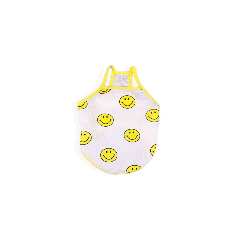 KFX-2721341 Pet Camisole in Pink and White for Comfortable Wear - Available in Multiple Sizes (M to 9XL)