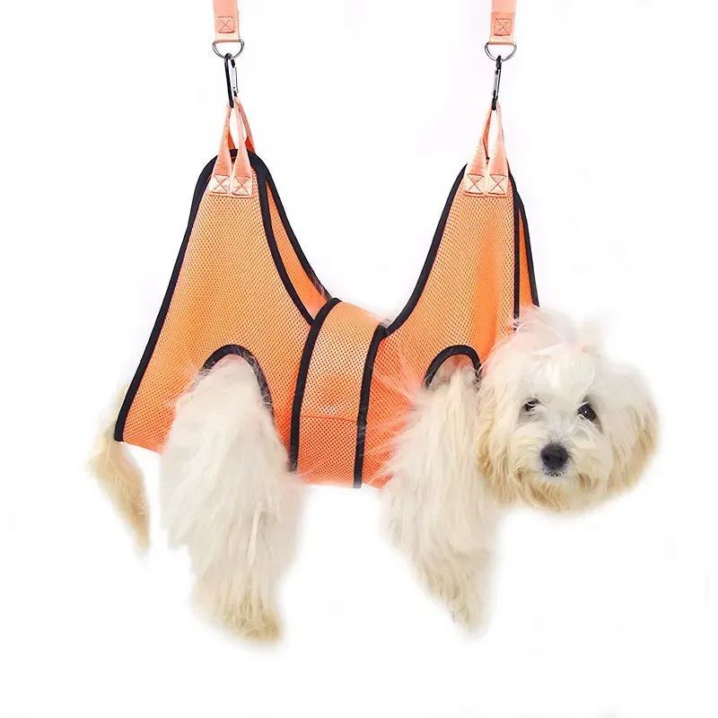 KFX-2722365 Pet Grooming Restraint Bag for Nail Trimming and Bathing, Available in Small, Medium, and Large Sizes