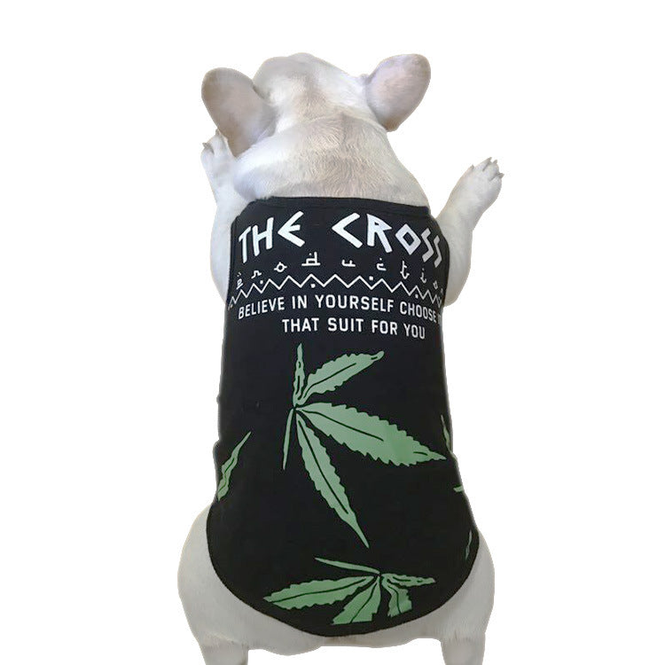 KFX-2723133 Cowboy Style Dog Coat Vest for Small to Extra Large Breeds, Durable Polyester Fabric