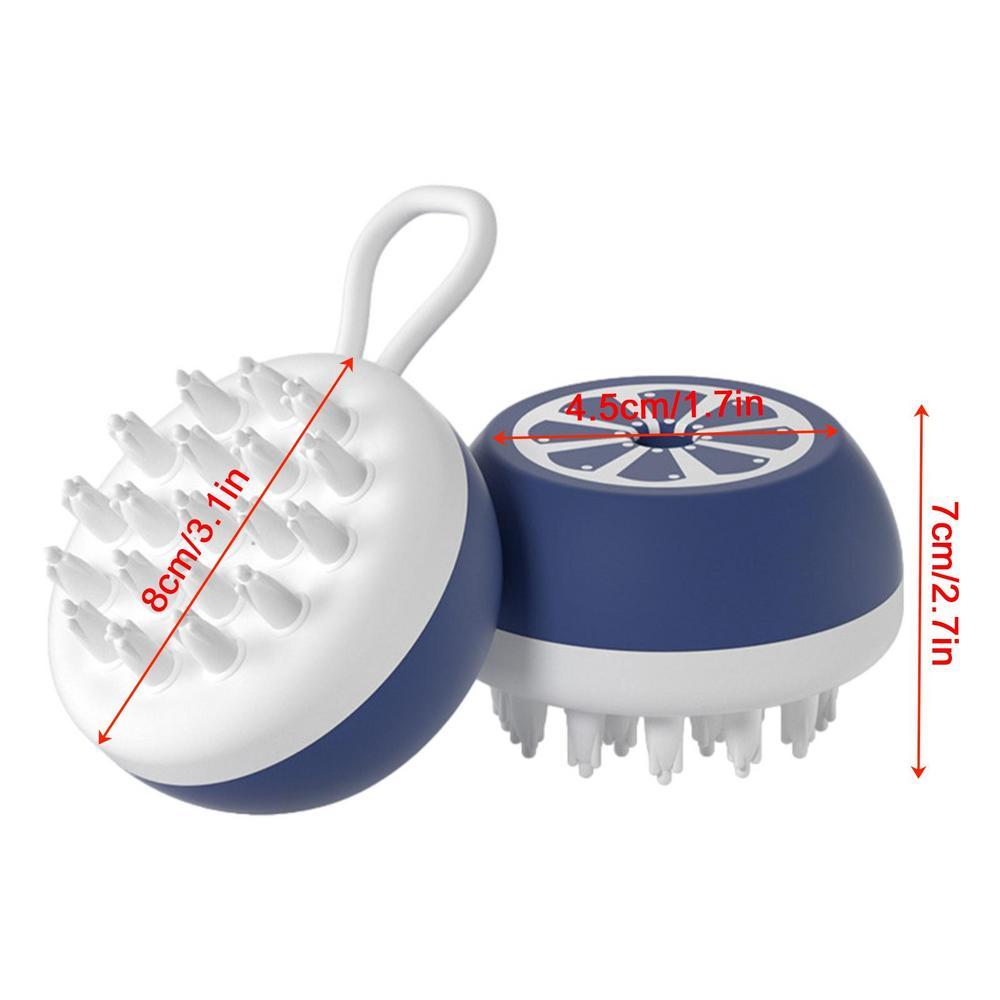 KFX-2727997 3-in-1 Dog Shampoo Brush with Massage Points for Effortless Bathing and Grooming