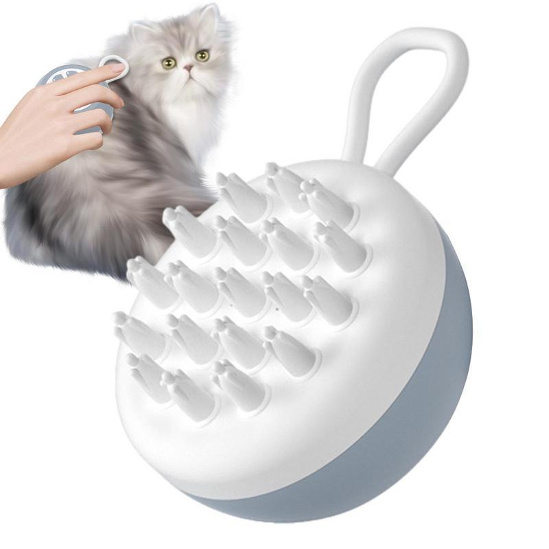 KFX-2727997 3-in-1 Dog Shampoo Brush with Massage Points for Effortless Bathing and Grooming
